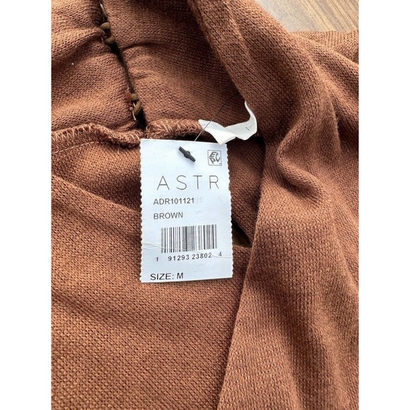 ASTR The Label Long Sleeve Sweater Midi Dress in Nutmeg | SZ Medium - Picture 4 of 5